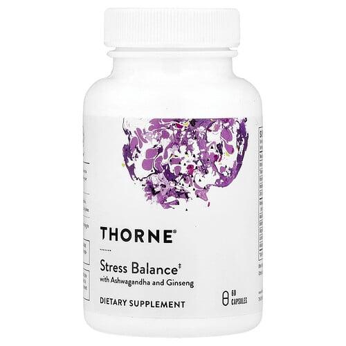 쏜 리서치 Thorne, 스트레스 밸런스, 캡슐 60정 상품 이미지