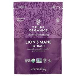 트라이브 오가닉스 Tribe Organics, 노루궁뎅이버섯 추출물, 100g(3.5oz)