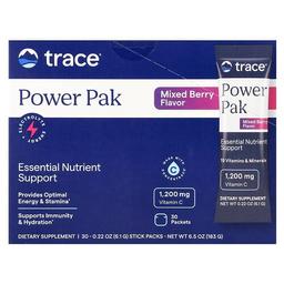 트레이스 미네랄 리서치 Trace, 파워 팩, 믹스 베리, 30팩, 각 6.1g(0.22oz)