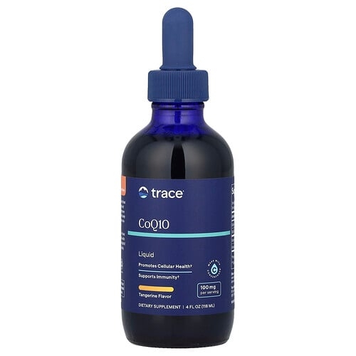트레이스 미네랄 리서치 Trace, 액상 CoQ10, 탠저린, 118ml(4fl oz) 상세 이미지