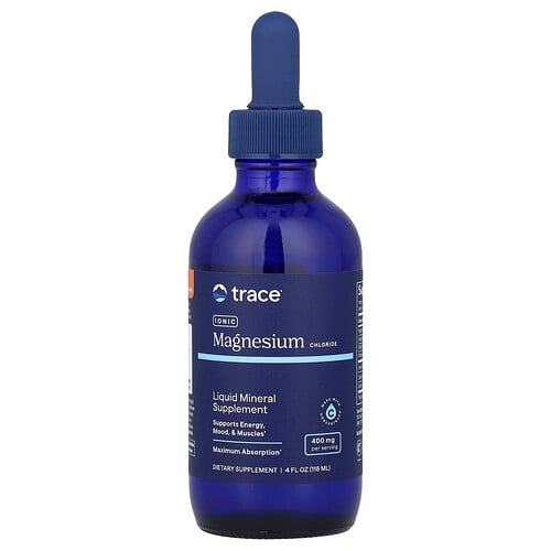 트레이스 미네랄 리서치 Trace, 이온성 마그네슘클로라이드, 4fl oz ( 118ml) 상세 이미지