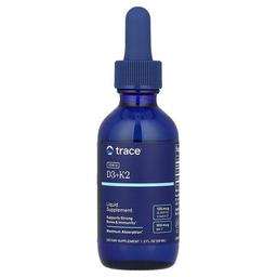 트레이스 미네랄 리서치 Trace, 이온성 D3 + K2, 59ml(2fl oz)