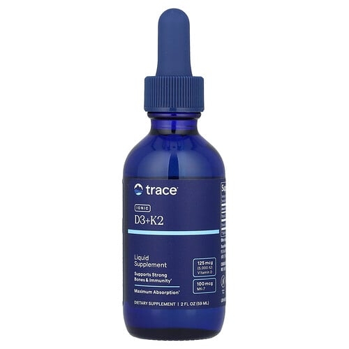 트레이스 미네랄 리서치 Trace, 이온성 D3 + K2, 59ml(2fl oz) 상세 이미지