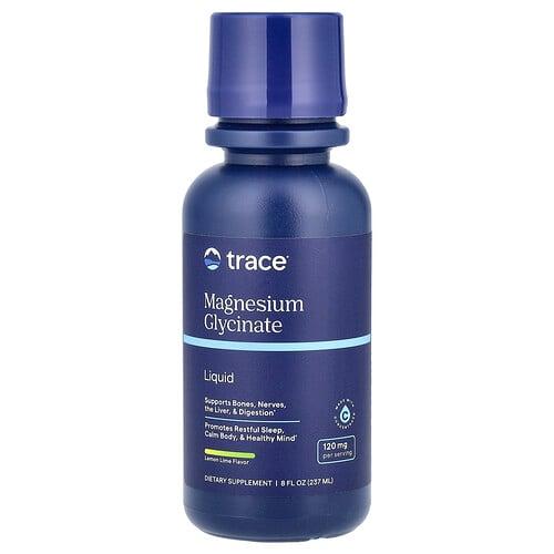 트레이스 미네랄 리서치 Trace, 액상 마그네슘 글리신산, 레몬 라임 맛, 237ml(8fl oz) 상품 이미지