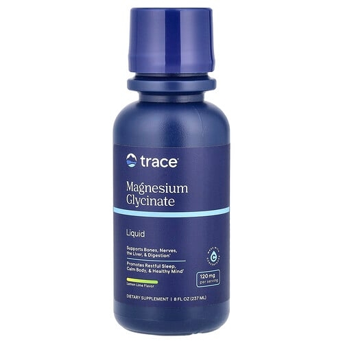 트레이스 미네랄 리서치 Trace, 액상 마그네슘 글리신산, 레몬 라임 맛, 237ml(8fl oz) 상세 이미지