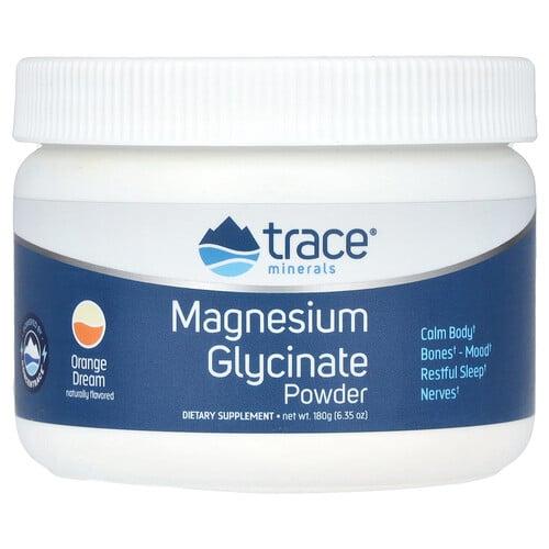 트레이스 미네랄 리서치 Trace, 글리신마그네슘 분말, 오렌지 드림, 180g(6.35oz) 상품 이미지