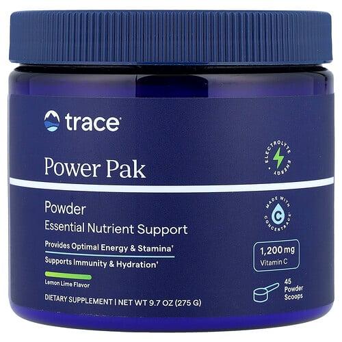 트레이스 미네랄 리서치 Trace, 파워 팩, 레몬 라임, 275g(9.7oz) 상품 이미지