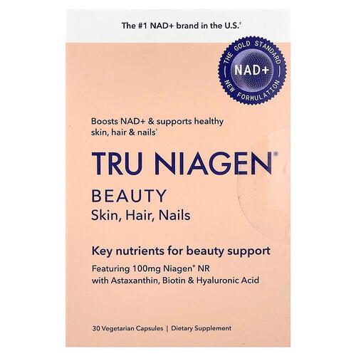 트루 나이아젠 Tru Niagen, 뷰티, 피부, 모발, 손발톱, 베지 캡슐 30정 상품 이미지