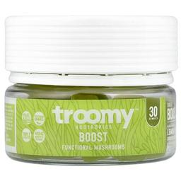 Troomy Nootropics, 부스트, 기능성 버섯 구미젤리, 레몬 라임 맛, 구미젤리 30개