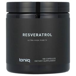 토니크 Toniiq, 레스베라트롤, 캡슐 180정(캡슐 1정당 300mg)