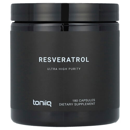 토니크 Toniiq, 레스베라트롤, 캡슐 180정(캡슐 1정당 300mg) 상세 이미지