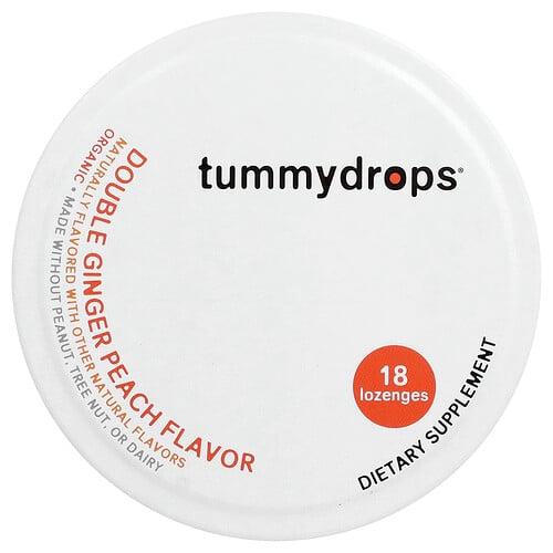 터미드랍 Tummydrops, 더블 진저, 복숭아, 사탕 정제 18정 상품 이미지