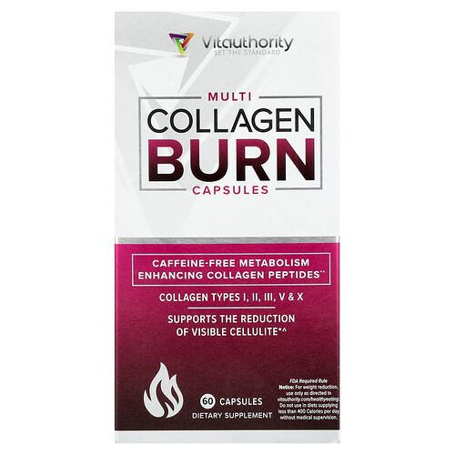 바이타소리티 Vitauthority, Multi Collagen Burn, 캡슐 60정 상품 이미지
