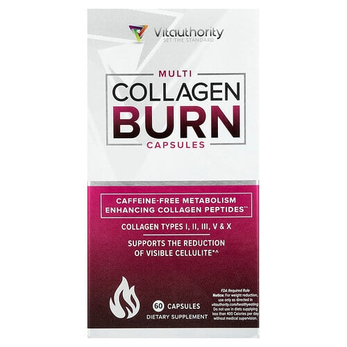 바이타소리티 Vitauthority, Multi Collagen Burn, 캡슐 60정 상세 이미지
