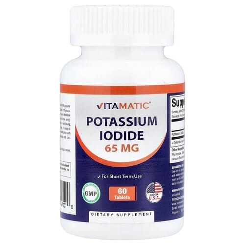 비타매틱 Vitamatic, 요오드화칼륨, 60정(1정당 32.5mg) 상세 이미지