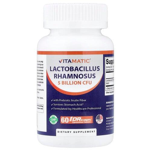 비타매틱 Vitamatic, 락토바실러스 람노서스, DRcaps® 하이프로멜로오스 캡슐 60정 상품 이미지
