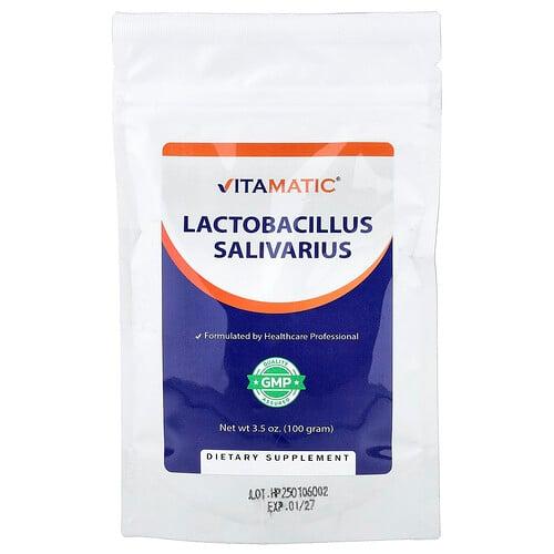 비타매틱 Vitamatic, 락토바실러스 살리바리우스, 100g(3.5oz) 상품 이미지
