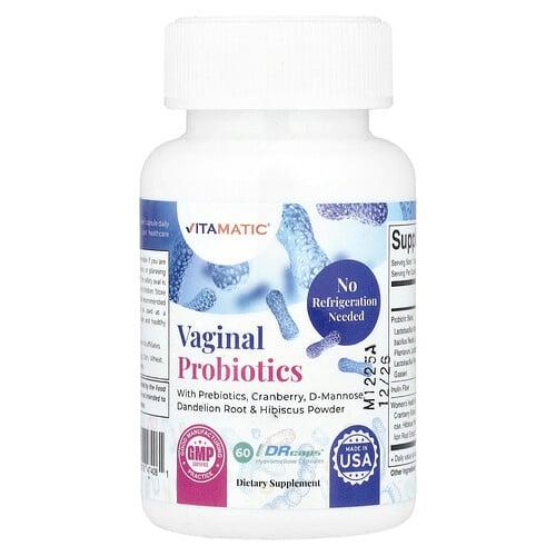 비타매틱 Vitamatic, 질 프로바이오틱, Drcaps® 하이프로멜로오스 캡슐 60정 상품 이미지