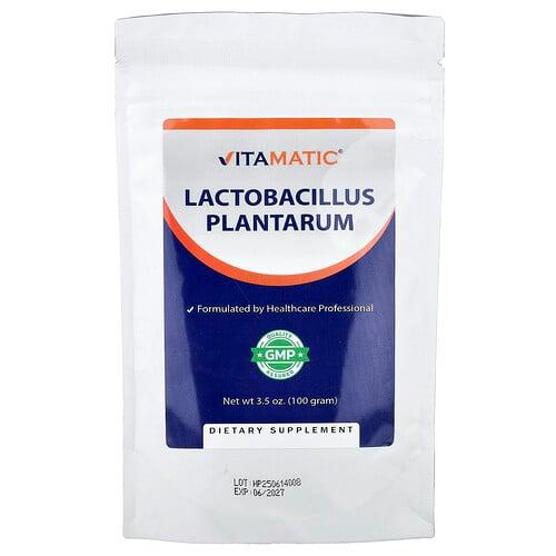 비타매틱 Vitamatic, 락토바실러스 플란타럼, 100g(3.5oz) 상품 이미지