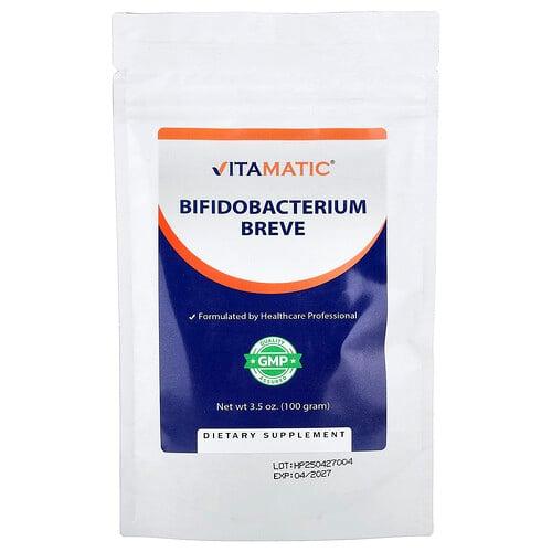 비타매틱 Vitamatic, 비피도박테리움 브레브, 100g(3.5oz) 상품 이미지