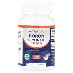비타매틱 Vitamatic, 보론글리시네이트, 10mg, 240정