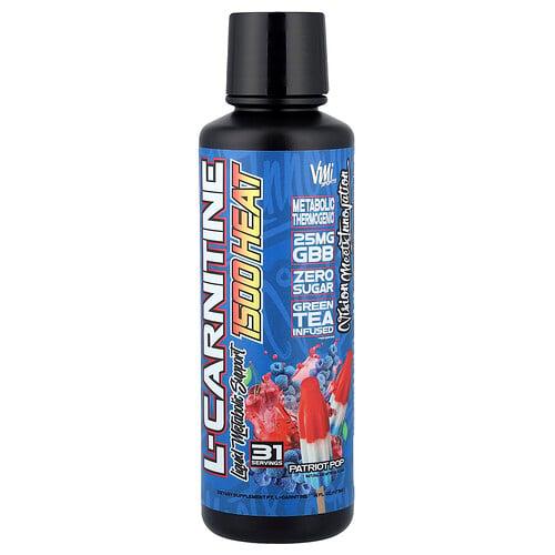 VMI 스포츠 VMI Sports, L-카르니틴 1500 히트, 패트리어트 팝, 473ml(16fl oz) 상품 이미지