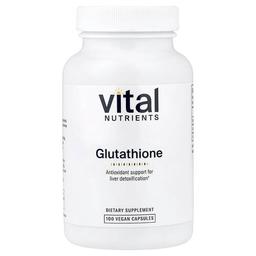 Vital Nutrients, 글루타치온, 베지 캡슐 100정