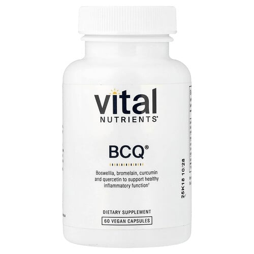 Vital Nutrients, BCQ, 베지 캡슐 60정 상세 이미지
