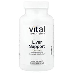 Vital Nutrients, Liver Support, 베지 캡슐 120정