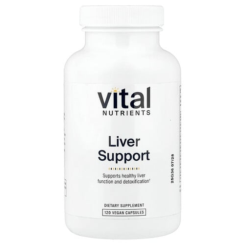 Vital Nutrients, Liver Support, 베지 캡슐 120정 상세 이미지