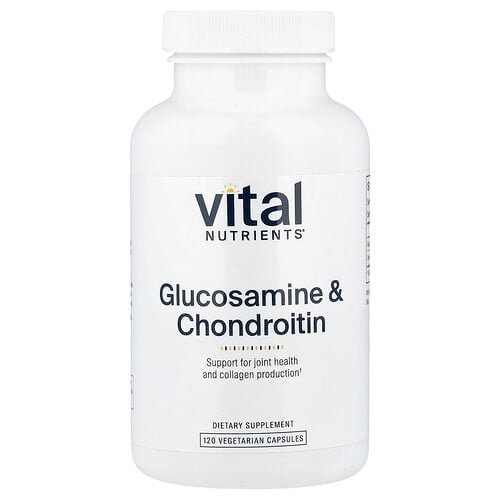 Vital Nutrients, 글루코사민 및 콘드로이틴, 캡슐 120정 상세 이미지