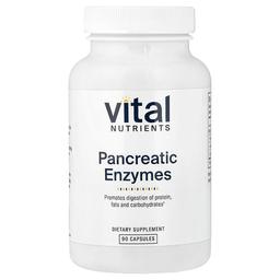 Vital Nutrients, 췌장 효소, 캡슐 90정