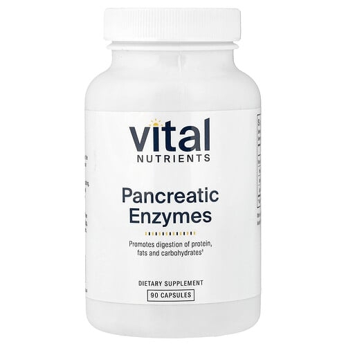 Vital Nutrients, 췌장 효소, 캡슐 90정 상세 이미지