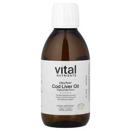 Vital Nutrients, 울트라 퓨어, 대구 간유, 레몬, 200ml(6.76oz)
