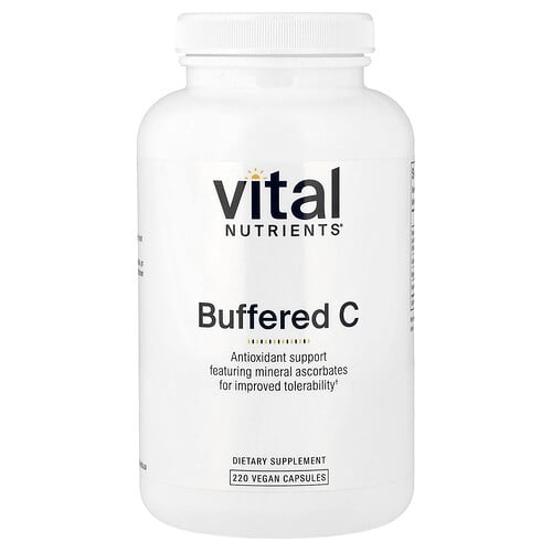 Vital Nutrients, Buffered C, 베지 캡슐 220정 상세 이미지