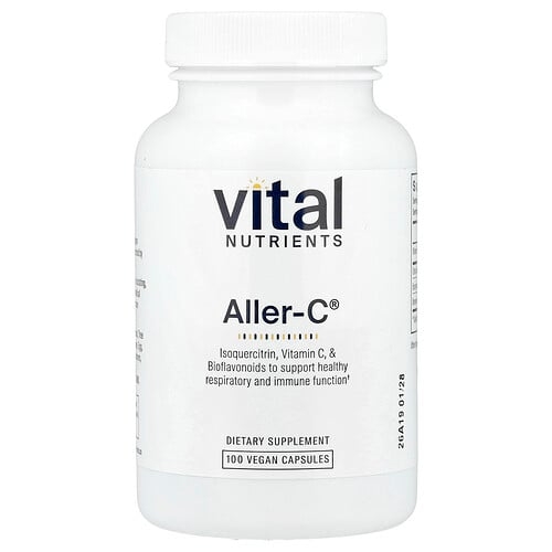 Vital Nutrients, Aller-C®, 베지 캡슐 100정 상세 이미지