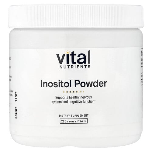 Vital Nutrients, 이노시톨 분말, 225g(7.94oz) 상세 이미지