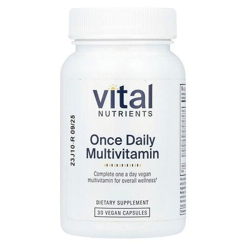 Vital Nutrients, 하루 1회 종합비타민, 베지 캡슐 30정 상품 이미지
