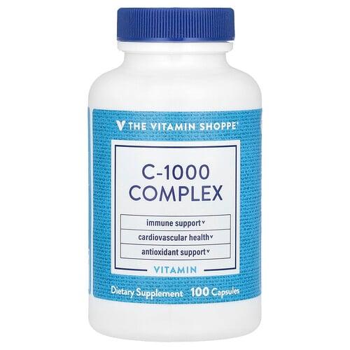 더 비타민 샵 The Vitamin Shoppe, C-1000 복합체, 캡슐 100정 상품 이미지