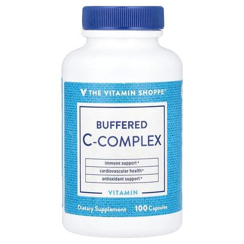 더 비타민 샵 The Vitamin Shoppe, Buffered C-복합체, 캡슐 100정 상품 이미지