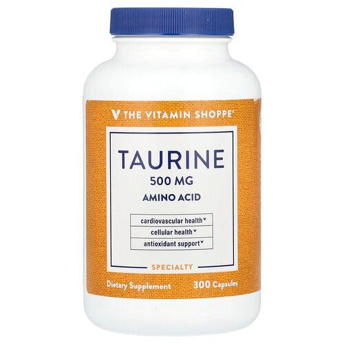더 비타민 샵 The Vitamin Shoppe, 타우린, 500mg, 캡슐 300정 상품 이미지
