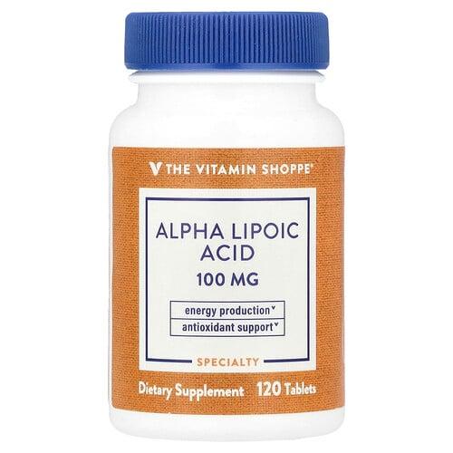 더 비타민 샵 The Vitamin Shoppe, 알파리포산, 120정 상품 이미지