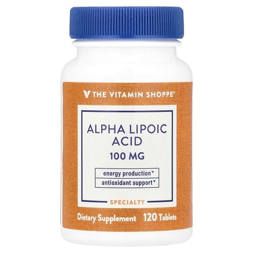 더 비타민 샵 The Vitamin Shoppe, 알파리포산, 120정 상세 이미지