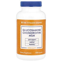 더 비타민 샵 The Vitamin Shoppe, 글루코사민 콘드로이틴 MSM, 캡슐 120정