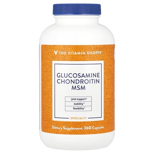더 비타민 샵 The Vitamin Shoppe, 글루코사민 콘드로이틴 MSM, 캡슐 360정 상세 이미지