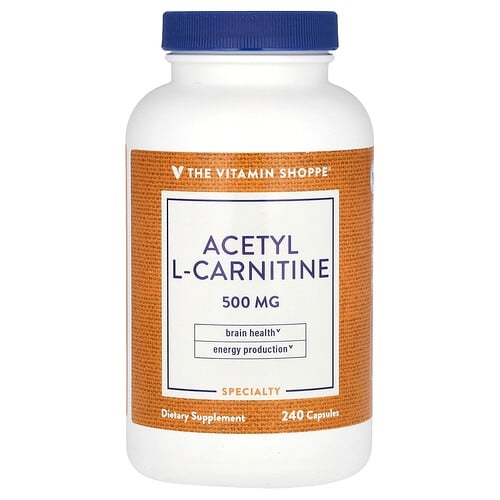 더 비타민 샵 The Vitamin Shoppe, 아세틸 l-카르니틴, 500mg, 캡슐 240정 상세 이미지