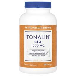 더 비타민 샵 The Vitamin Shoppe, Tonalin® CLA, 1,000mg, 소프트젤 180정