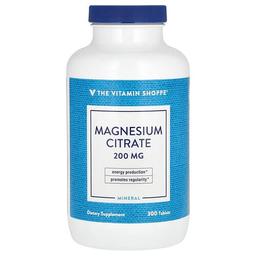 더 비타민 샵 The Vitamin Shoppe, 마그네슘시트레이트, 200mg, 300정