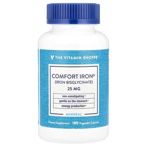 더 비타민 샵 The Vitamin Shoppe, Complete Iron®, 25mg, 베지 캡슐 180정 상세 이미지