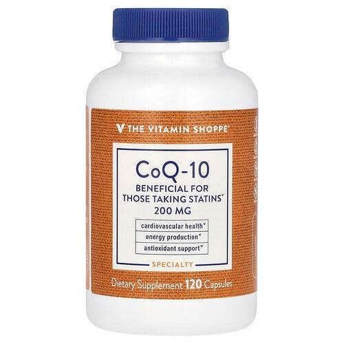 더 비타민 샵 The Vitamin Shoppe, CoQ-10, 200mg, 캡슐 120정 상품 이미지